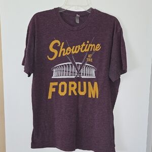Purple Showtime At The Forum Vintage Graphic Tee